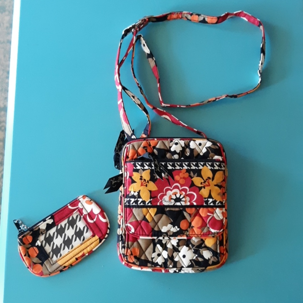 Vera Bradley Bittersweet Crossbody & ID Holder